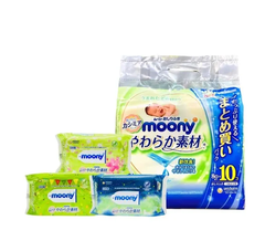 Khăn giấy ướt Moony 76 tờ