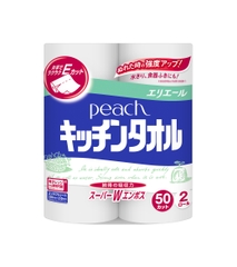 Giấy vệ sinh bếp Elleair Peach set 2 cuộn