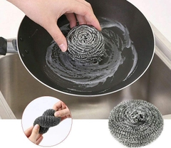 Set 2 miếng cọ xoong nồi bằng thép không gỉ