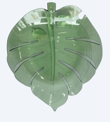 Đĩa nhựa pha lê hình chiếc lá Yamada Monstera