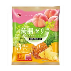 Thạch Ace Konnyaku Jelly Peach/Muscat/Pineapple 480g