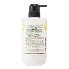 Sữa tắm tạo bọt làm mềm mịn da Softymo Natu Savon chai 500ml (nhiều mùi) (Cam Yuzu và mật ong)