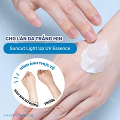 Tinh chất chống nắng Kose Suncut R Light Up tạo hiệu ứng da căng bóng