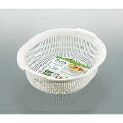 Rổ nhựa Sanada hình oval 5.3L - trắng