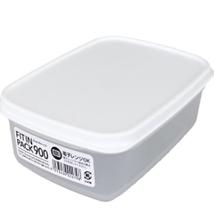 Hộp nhựa Sanada Fit In Pack 900ml - trắng