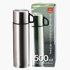 Bình inox giữ nhiệt Pearl Metal Basic Double 500ml