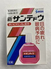 Nước nhỏ mắt Santedou α giảm mỏi, các bệnh về mắt lọ 15ml