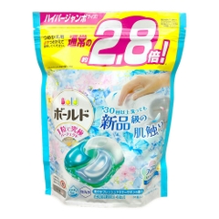 Viên giặt xả Gel Ball Bold 4 in 1 túi 31 viên (Hương hoa tươi mát)