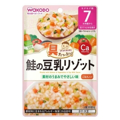 Cháo Wakodo số 7 vị cá hồi sữa đậu nành