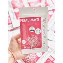 Viên uống Feme Mati Women' Secret hỗ trợ se khít vùng kín, khử mùi gói 30 viên (Mẫu mới)