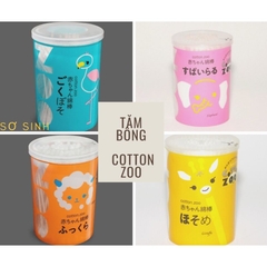 Tăm bông trẻ em Cotton Zoo hình hươu  hộp 200 cây