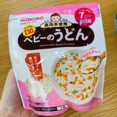 Mì Udon Wakodo tách muối cho bé từ 7 tháng tuổi 130g