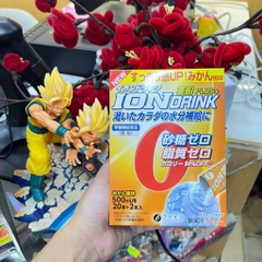 Bột pha nước uống ion điện giải và bổ sung kẽm Fine Japan