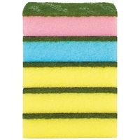 Set 5 miếng xốp rửa bát 1 mặt ráp Okazaki (mẫu mới)