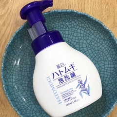 Sữa rửa mặt Kumano Hatomugi tạo bọt và dưỡng ẩm 160ml