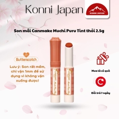 Son môi Canmake Muchi Puru Tint thỏi 2.5g