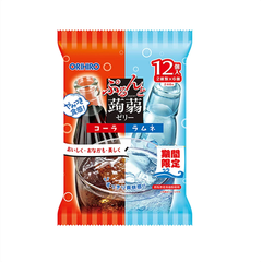 Thạch trái cây Orihiro vị cocacola và soda