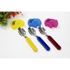 Thìa inox cho bé Eko kèm nắp đậy