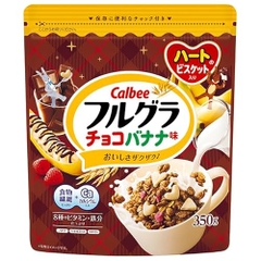 Ngũ cốc Calbee vị chuối và socola