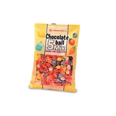 Kẹo socola tươi vị hoa quả tổng hợp Chocolate Ball Takaoka