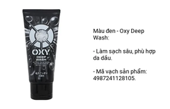Sữa rửa mặt làm sạch, ngăn ngừa mụn cho nam Oxy Wash (chiết xuất than bùn khoáng)