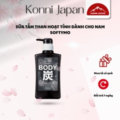 SỮA TẮM THAN HOẠT TÍNH DÀNH CHO NAM SOFTYMO