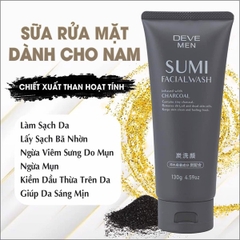 SỮA RỬA MẶT THAN HOẠT TÍNH DÀNH CHO NAM DEVE