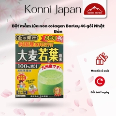 Bột mầm lúa non colagen Barley 46 gói