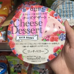 Phô mai QBB hộp 6 miếng 90g - vị dâu, mâm xôi, việt quất