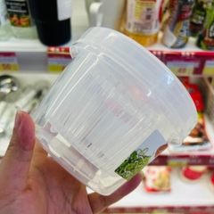 Hộp nhựa 2 lớp 500ml dáng tròn Nakaya