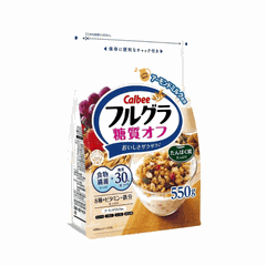 Ngũ cốc Calbee ít đường (trắng) 550g