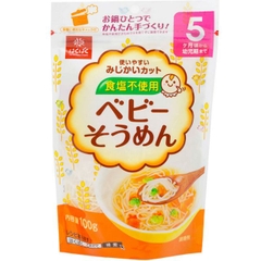 Mì Somen Hakubaku Baby tách muối cho trẻ từ 5 tháng gói 100g