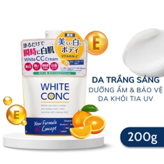 Kem dưỡng thể White Conc dưỡng trắng toàn thân 200g