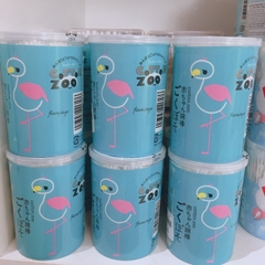 Tăm bông trẻ em Cotton Zoo hình hươu  hộp 200 cây