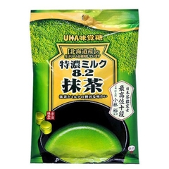 Kẹo UHA trà xanh sữa 58g