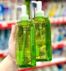 Dầu tẩy trang Deve chiết xuất dầu Olive và Argan làm sạch, cấp ẩm, dưỡng sáng chai 200ml