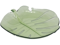 Đĩa nhựa pha lê hình chiếc lá Yamada Monstera