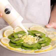 Chai đựng nước sốt Inomata 250ml - trắng