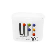 Tăm bông người lớn Life hộp nắp bật 300 chiếc