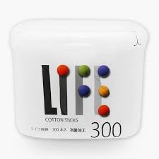 Tăm bông người lớn Life hộp nắp bật 300 chiếc