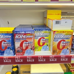 Bột pha nước uống ion điện giải và bổ sung kẽm Fine Japan