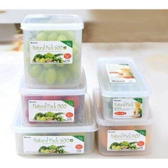 Hộp nhựa Inomata đựng thực phẩm 1.4L