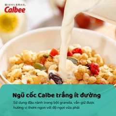 Ngũ cốc Calbee ít đường 600g (trắng)