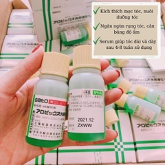 Tinh chất bôi kích thích mọc tóc Sato Arovics Solutions 5% thảo dược 30ml