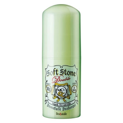 Lăn khử mùi SoftStone Double Deonatulle W Color Control đá khoáng 20g
