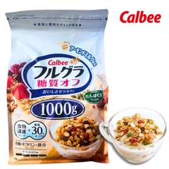 Ngũ cốc Calbee ít đường (trắng) 550g