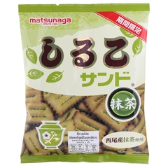 Bánh quy Matsunaga Seika Sandwich vị matcha 60g