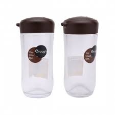 Hũ nhựa đựng xì dầu Inomata 129ml - nâu