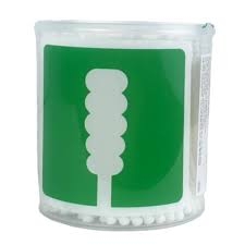 Tăm bông thân giấy UD đầu xoắn 200 cây