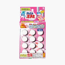 Viên thông tắc đường ống, bồn cầu Kobayashi vỉ 12 viên (Hương đào)